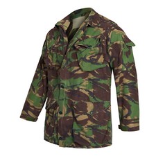 British Army Jacket Original Military DPM Camo Combat Surplus Vintage Used Coat