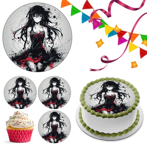 Manga anime cake topper party - cake,