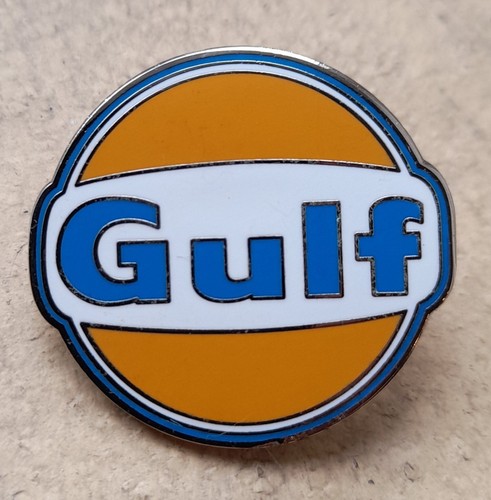 Gulf oil metal enamel - gulf,