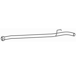 Centre exhaust pipe for - exhaust,