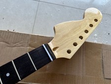 Reverse Big headstock Gloss Maple Guitar Neck 22 frets Rosewood Fretboard