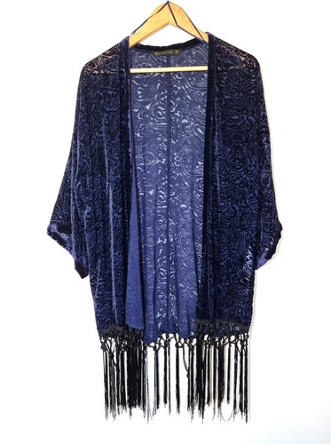 Zara kimono size - kimono, navy