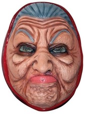MASK HEAD RED HOOD GRANDMA OLD