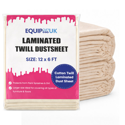 Cotton dust sheet - cotton, large