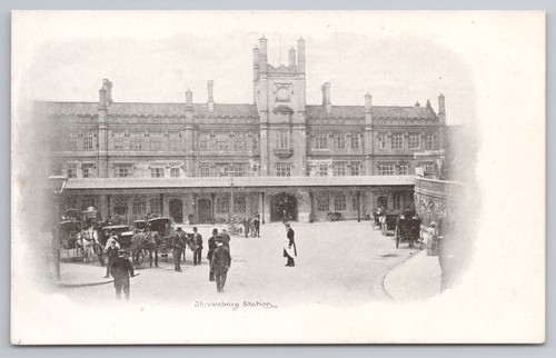 Shrewsbury station exterior - station,