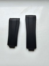 Rubber B 20mm Black Strap for