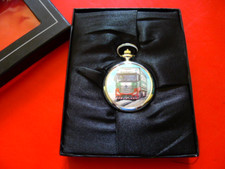 Eddie Stobart Holly Alice Daf Silver Gents Hunter Pocket Watch. 43mm.. Working..