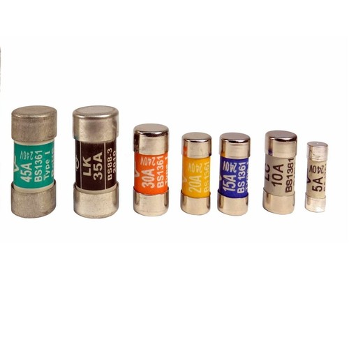 Consumer unit fuses 10a 15a - fuses,