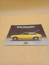 1976 Chevrolet Chevette 16-page Original Car Sales Brochure Catalog -Woody Rally