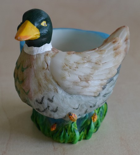 Silea egg cup duck mallard - duck,