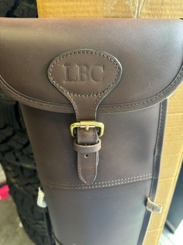 Devonshire leather gun - leather, up