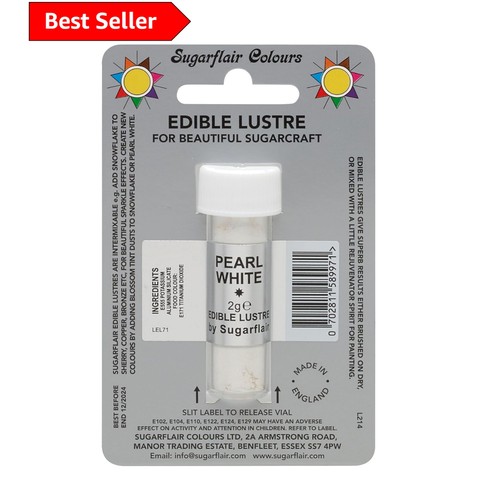 Luxe pearl white edible - white,