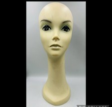 Vtg TROIKA Wig Mannequin Head