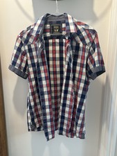 Carisma Mens Shirt Check Casual Size M 