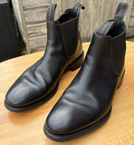 Loake chatterley black - chatterley, leather