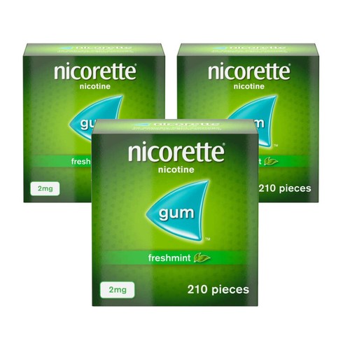 Nicorette 2mg freshmint gum - 2mg,