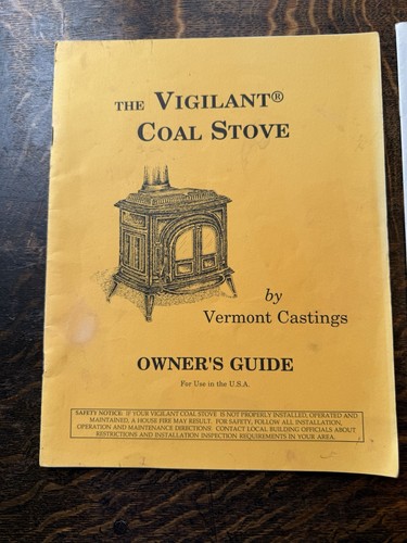 Vermont vigilant stove - vigilant,