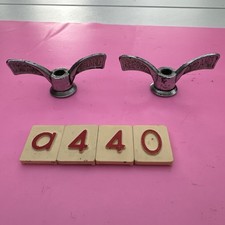 Vintage front Wheel Wingnuts  Wheel Nuts Thumb Nuts A440
