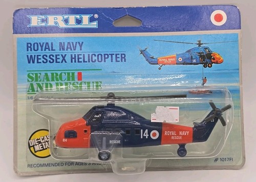 Vintage ertl royal navy wessex - navy,