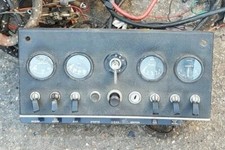 Original Jaguar E Type Centre Dash Assembly with Loom (untested)