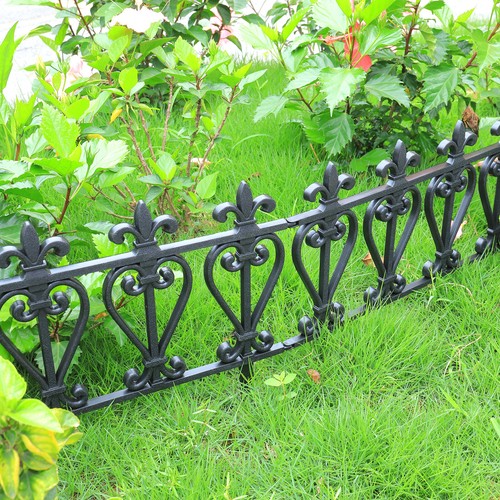 Plastic garden fence - 3/6/9x,