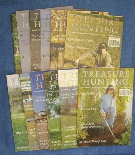 Treasure hunting magazine - hunting,