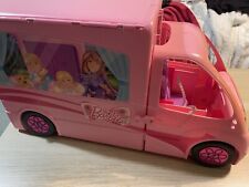 Barbie and her Sisters in A Pony Tale Caravan. Good condition in original box.
