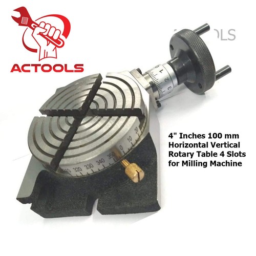 Rotary table inch 100 mm - table, 4"