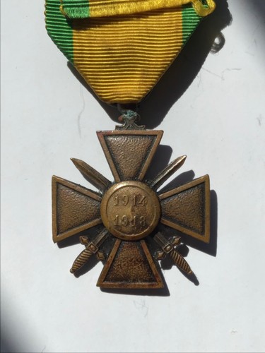 War medal 1914 french croix - medal,