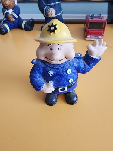 Happy fire fighter - happy,