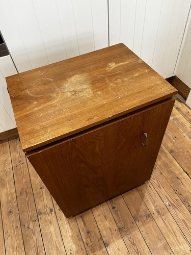 Vintage horn teak sewing - teak,