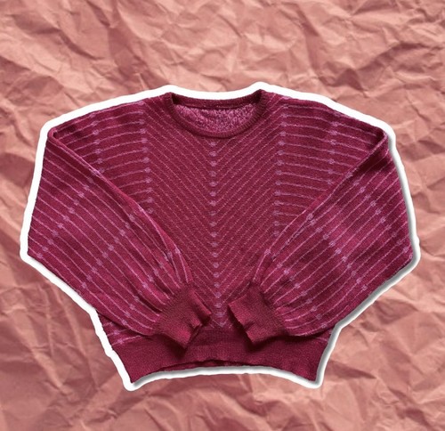 Vintage 80s raspberry pink