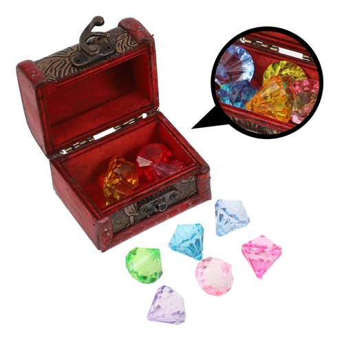 Pirate treasure chest and - pirate,