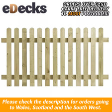 Round Top Picket Fence Panel