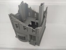 Ruined Large 3 Storey Town House Tabletop Destroyed Wargaming Buildings 28mm