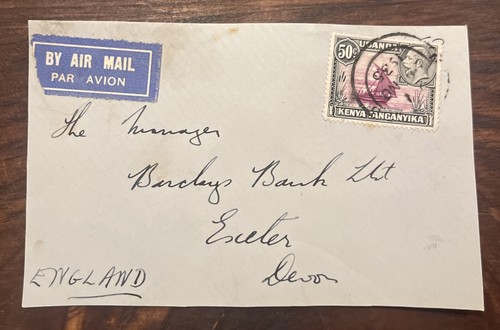 Kgv 1935 kenya airmail - 1935, to