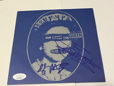 Sex Pistols Signed "God Save