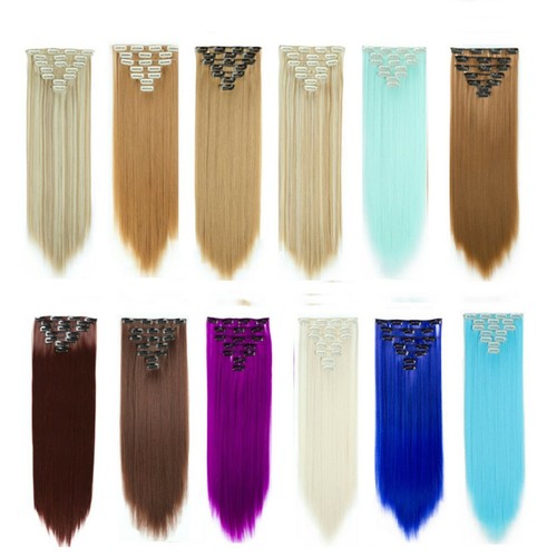 23inch long straight - 23inch, clip