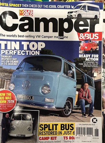 Camper and bus - vw, magazine