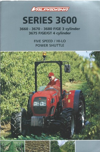 Farm tractor brochure - farm,