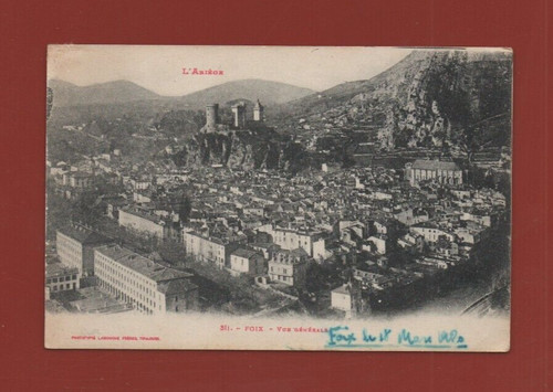 Foix general view - general,