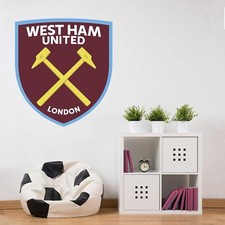 Official West Ham United Crest Wall Sticker