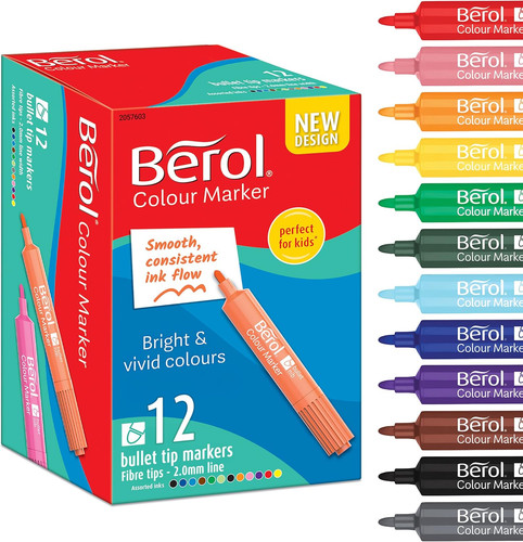 Berol felt tip colouring - berol,