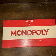 1972 MONOPOLY Vintage Board Game John Waddington - VGC  Metal Pieces