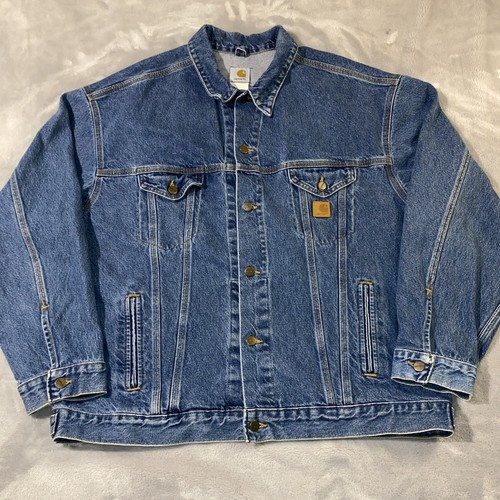 Carhartt denim jean trucker - jean,