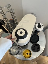 nesspresso coffee machine with Coffee capsule and storage rack