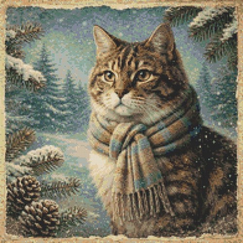 American bobtail kitten - kitten, cat