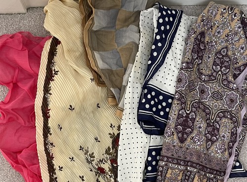 Vintage old scarves for - vintage,