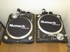 2 x Numark TT500 hight-torque direct-drive DJ turntable - PAIR / BOTH WORK WELL