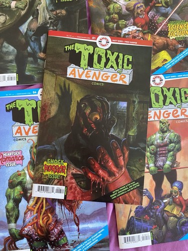 Toxic avenger 5 - avenger, #1-5